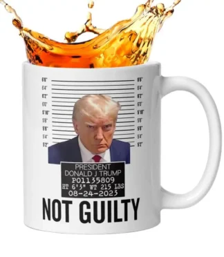 Donald Trump mugshot cup