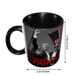 Trump Shot Fight Coffee Mugs Novelty 2024 Shooting at Trump Rally Cup For Office