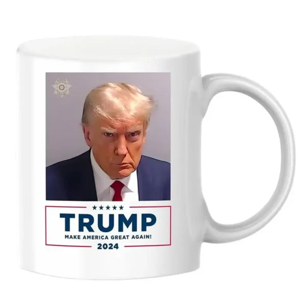 Trump 2024 Mugshot Mug Election 2024 Inmate Coffee Mug With Mug Photo Comfortable And Scratch Resistant Trump Coffee Cup With