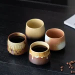 Ceramic Cup Vintage Coarse Pottery Coffee Cup Porcelain Personal Single Pottery Tea Cups Drinkware Wine Mug Water Mugs