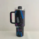 NEW Handle Straw Lid Stainless Steel 40oz Vacuum Insulated Car Mug Double Wall Hot Ice Travel Mug hydro flask  thermos  mugs