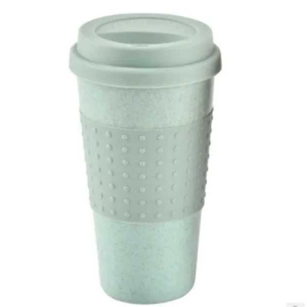 1PC Wheat Straw Mug Creative Drinkware Reusable Bamboo Fibre Ecoffee Cups Eco Friendly Travel Mugs