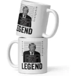 DonaldTrump Cup Trumps Mugshot Cup Ceramic Coffee Tea Mug DonaldTrump 2024 Campaign Mugs Gift Christmas Drinkware Handgrip