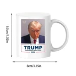 Trump 2024 Mugshot Mug Election 2024 Inmate Coffee Mug With Mug Photo Comfortable And Scratch Resistant Trump Coffee Cup With