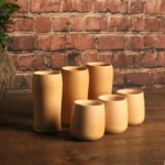 Bamboo Cup Japan Style Natural Bamboo Carved Water Cup Tea Beer Coffee Juice Drinking Mug Handmade Wooden Cup