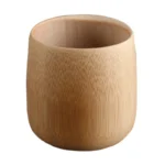 1PC Japan Style Natural Bamboo Carved Water Cup Tea Beer Coffee Juice Drinking Mug Handmade Wooden Cup