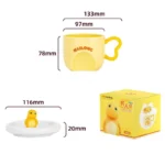 330ML Cartoon Cute Dinosaur Mug 3D Litter Dragon Ceramics Mug Tea Coffee Cup Breakfast Milk Cup Phone Holder Cups Birthday Gift