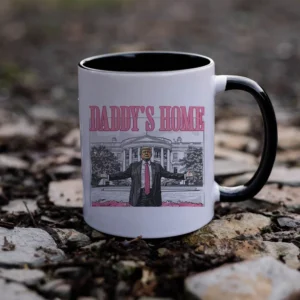 Trump Daddy's Home Ceramic Coffee Mug The White House Tea Mugs 325ml Tea Cup Water Cup Funny Milk Cups Beverage Cup Drinkware 2