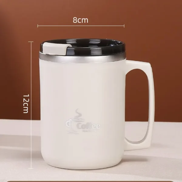 Milk Coffee Cup Stainless Steel Double Wall Thermal Insulated Water Cups and Mugs Metal Coffee Cup Mug