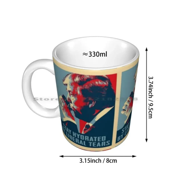 Trump Stay By Liberal Tears Ceramic Mugs Coffee Cups Milk Tea Mug Trump Stay Liberal Tears President Us Conservative Pro