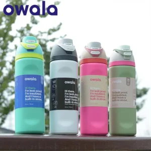 NEW Owala Insulated Stainless Steel Water Bottle with Straw BPA-Free Sports Water Bottle Great Travel 24Oz/32 Oz