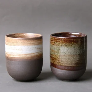 120ml Kiln Change Pottery Wine Mug Water Mugs Porcelain Coffee Cup Tea Cups Drinkware Water Cups