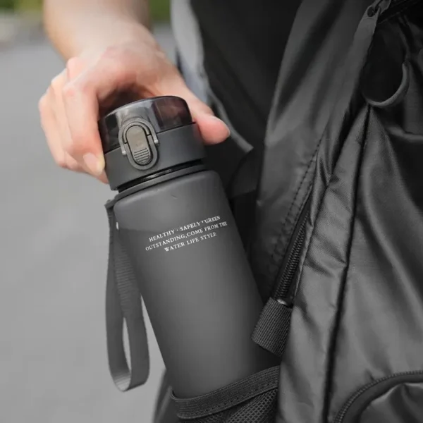 BPA Free Leak Proof Sports Water Bottle High Quality Tour Hiking Portable My Favorite Drink Bottles 400ml