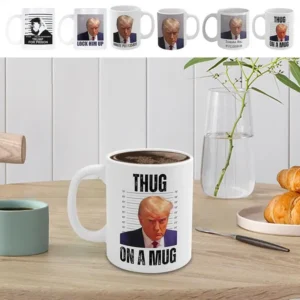 Trump Mugshot Cup Trump Shot 11oz Mug Funny Trump Mug Cup For Supporters Christmas Present Ceramic Cup Trump 2024 Xmas Gifts