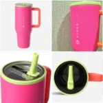 HydroJug Tumbler 32OZ/40OZ Traveler Straw Lid Stainless Steel Vacuum Insulated Car Mug Double Wall Thermal Iced Travel