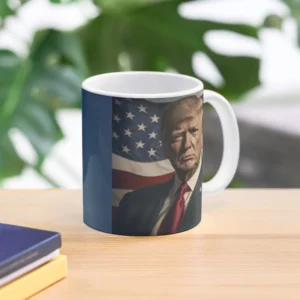 Victory Donald Trump Classic  Mug Image Gifts Printed Photo Coffee Design Picture Tea Simple Cup Drinkware Handle Round 2