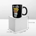 Chill Guy Meme Funny Trump Coffee Mug Fun Tea Cups For Home