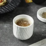 Rock Cup Ceramic Coffee Cups White Small Drinkware Water Cup Creative Japanese Teacups