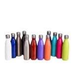 Free Custom Sports Water Bottle Stainless Steel Colar Bottle