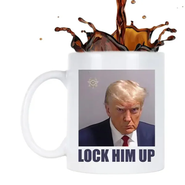 Trump Mugshot Cup Trump Shot 11oz Mug Funny Trump Mug Cup For Supporters Christmas Present Ceramic Cup Trump 2024 Xmas Gifts