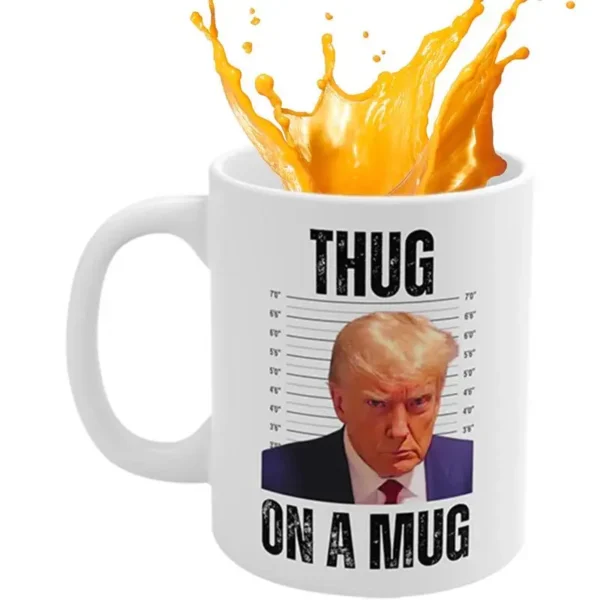 Trump Mugshot Cup Trump Shot 11oz Mug Funny Trump Mug Cup For Supporters Christmas Present Ceramic Cup Trump 2024 Xmas Gifts