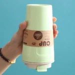 420ML Eco-Friendly Coffee Cup With Lid Portable Practical Reusable Bamboo Fiber Mug Leak Proof Tea Milk Bottle Drinkware