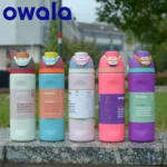 Owala Cup Vacuum Flasks & Thermoses Water Bottle Drinkware Thermo Tumbler Stainless Steel Thermal Mug Original Cold Hot Coffee