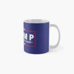 Make America Great Again Donald Trump  Mug Handle Round Printed Simple Picture Drinkware Cup Image Gifts Coffee Photo Design