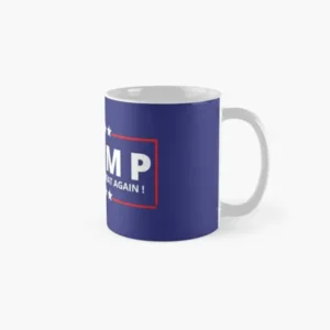 Make America Great Again Donald Trump  Mug Handle Round Printed Simple Picture Drinkware Cup Image Gifts Coffee Photo Design