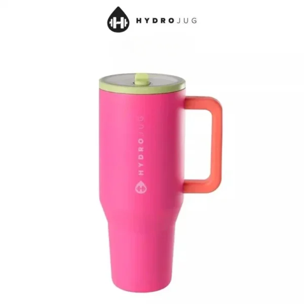 HydroJug Tumbler 32OZ/40OZ Traveler Straw Lid Stainless Steel Vacuum Insulated Car Mug Double Wall Thermal Iced Travel