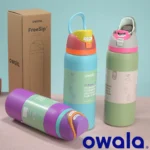 Owala Cup Vacuum Flasks & Thermoses Water Bottle Drinkware Thermo Tumbler Stainless Steel Thermal Mug Original Cold Hot Coffee